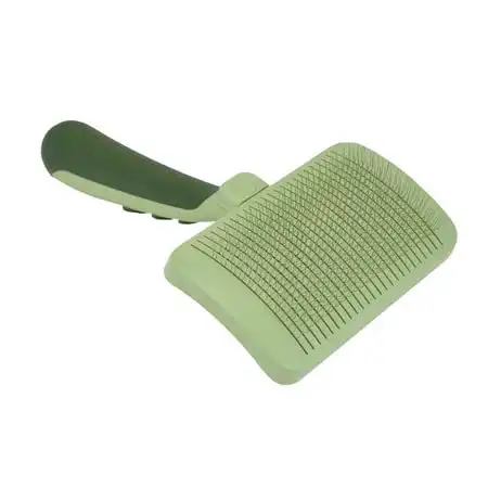 Coastal Pet Safari Dog Self-Cleaning Slicker Brush - Dog Deshedding Brush - Prevents Mats and Tangled Hair - For Dogs with Short or Long Hair - Large - 8" x 4.5"