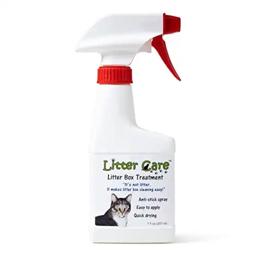 Litter Care - A Non-Stick Spray Coating for The Litter Box or pet Enclosure