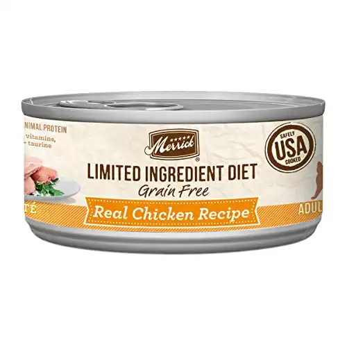 Merrick Limited Ingredient Diet Grain Free Real Chicken Recipe