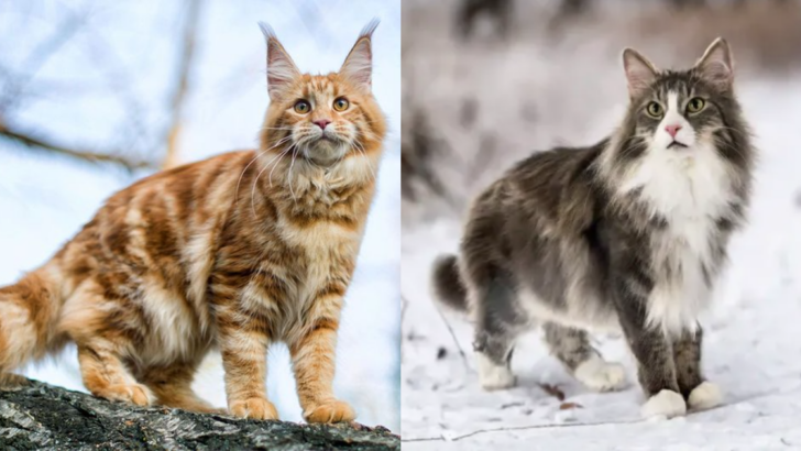 8 Ways In Which Maine Coons and Norwegian Forest Cats Are Similar