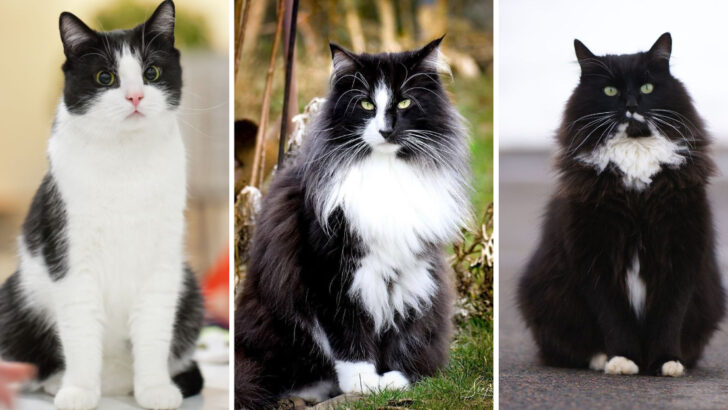 9 Adorable Tuxedo Cat Breeds That Look Like They’re Ready for a Gala