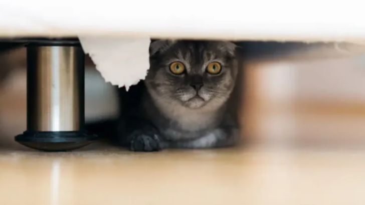 These Are Your Cat’s 10 Favorite Hiding Spots Around the House