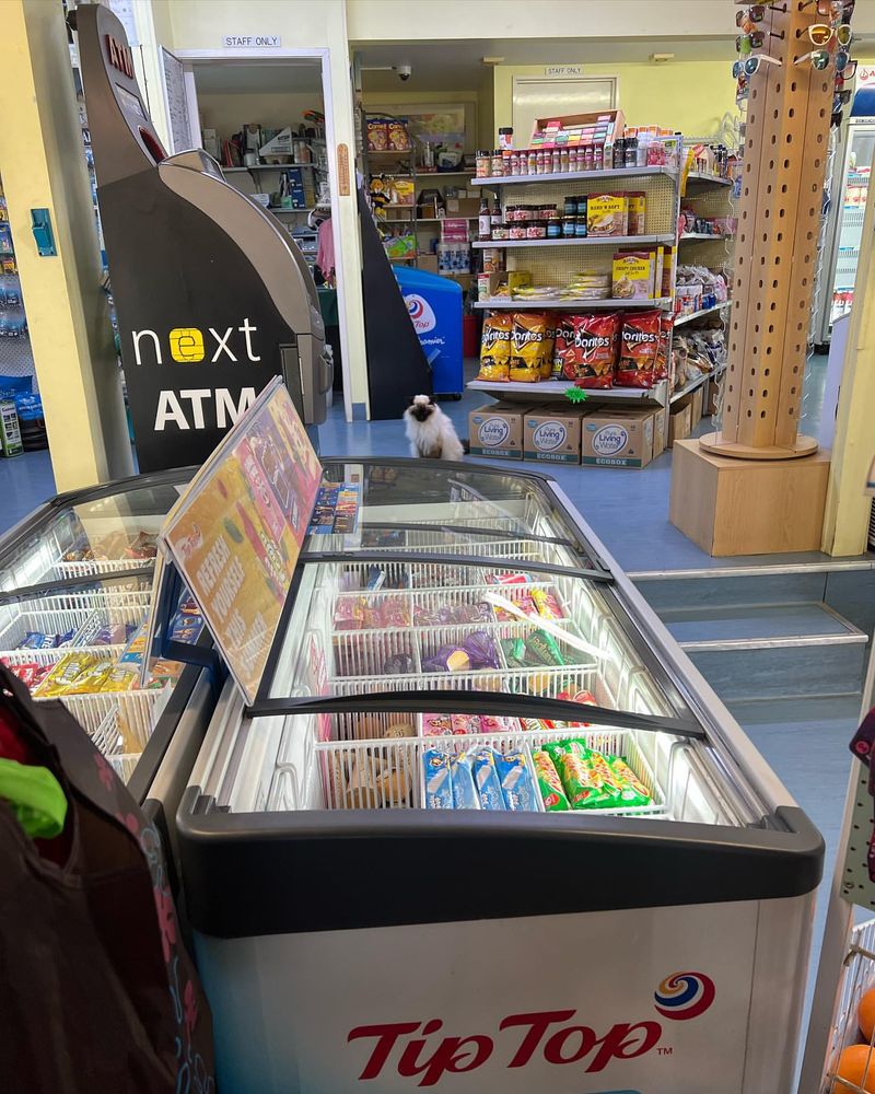 Inside Supermarket Freezers