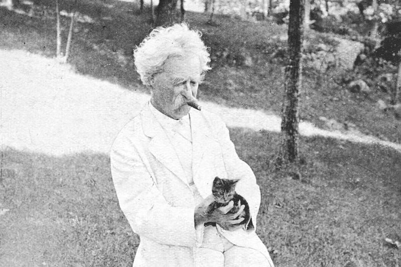 Mark Twain’s Cats – Beelzebub & Satan