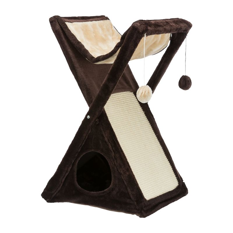 Trixie Pet Products Miguel Fold and Store Cat Tower