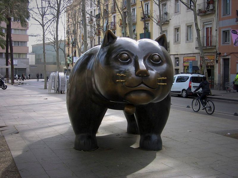 Fernando Botero – Cat (El Gato) (1990)