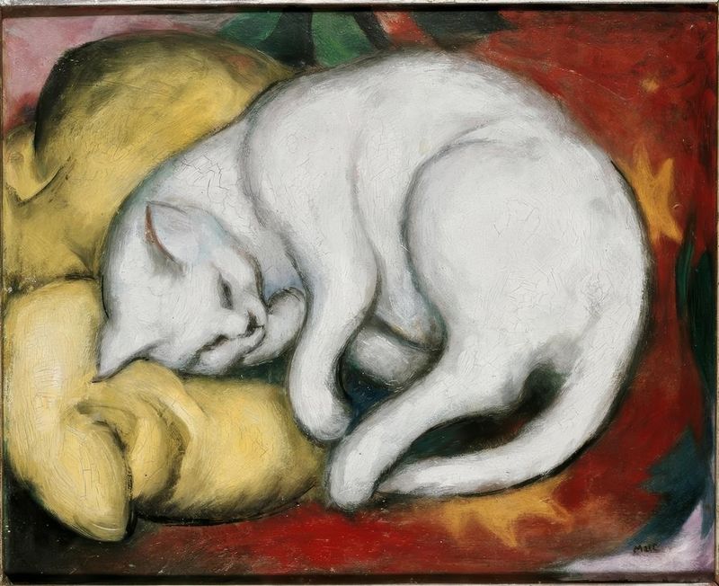 Franz Marc – The White Cat (1912)