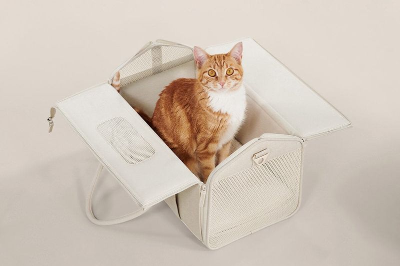 Soft, Easy-to-Clean Cat Carrier