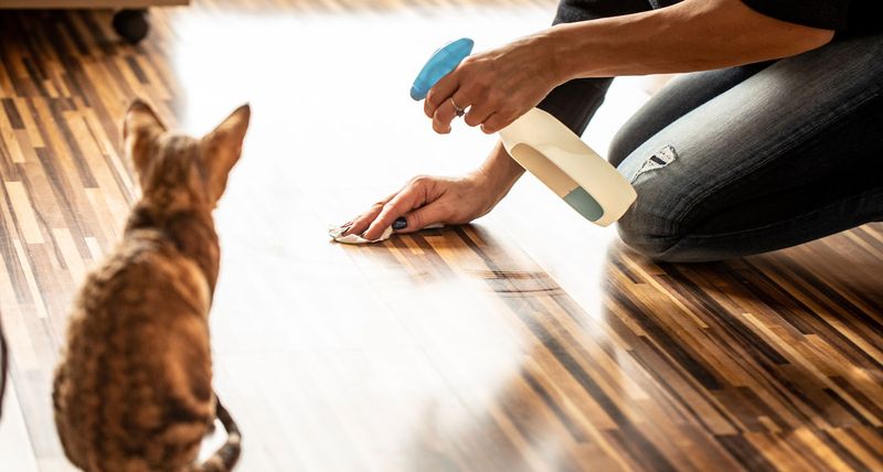 Use Pet-Safe Cleaning Products