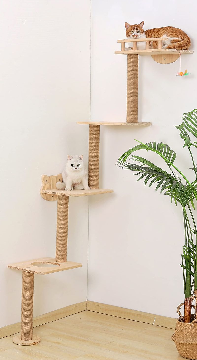Wall-Mounted Cat Trees