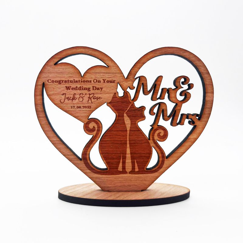 Engraved Cat Tokens