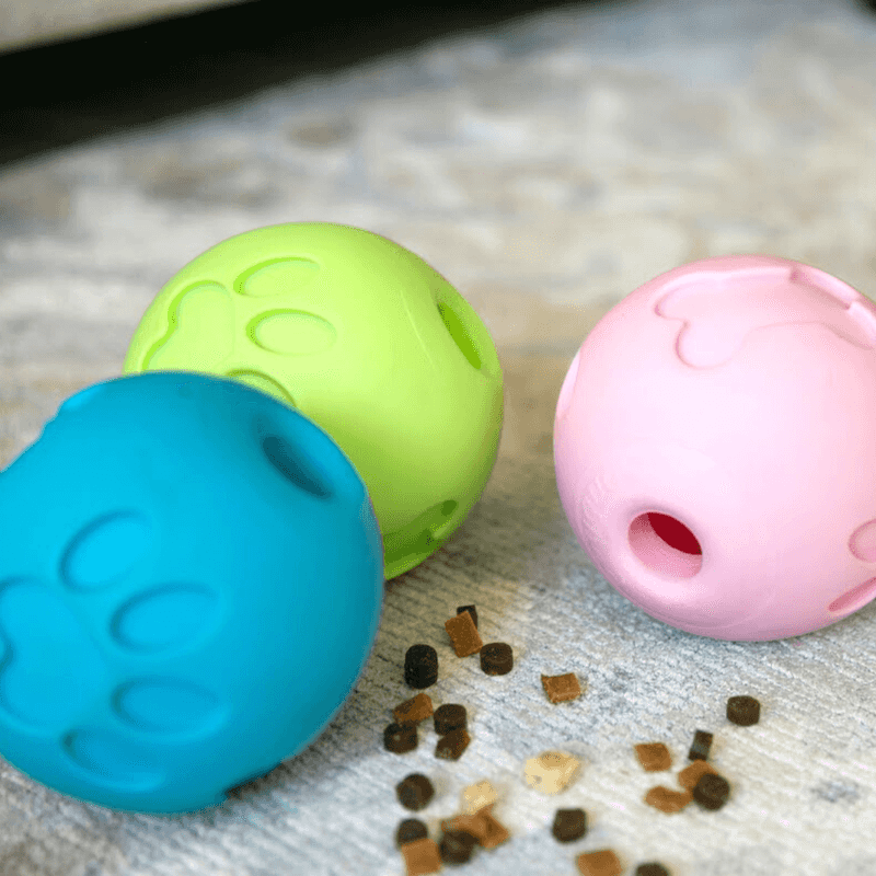 Treat-Dispensing Balls