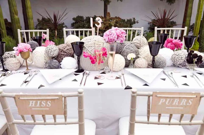Purrfect Reception Decor