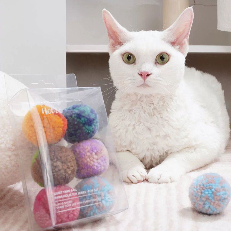 Catnip Yarn Ball