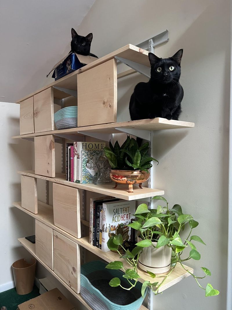 DIY Hide-and-Seek Shelf