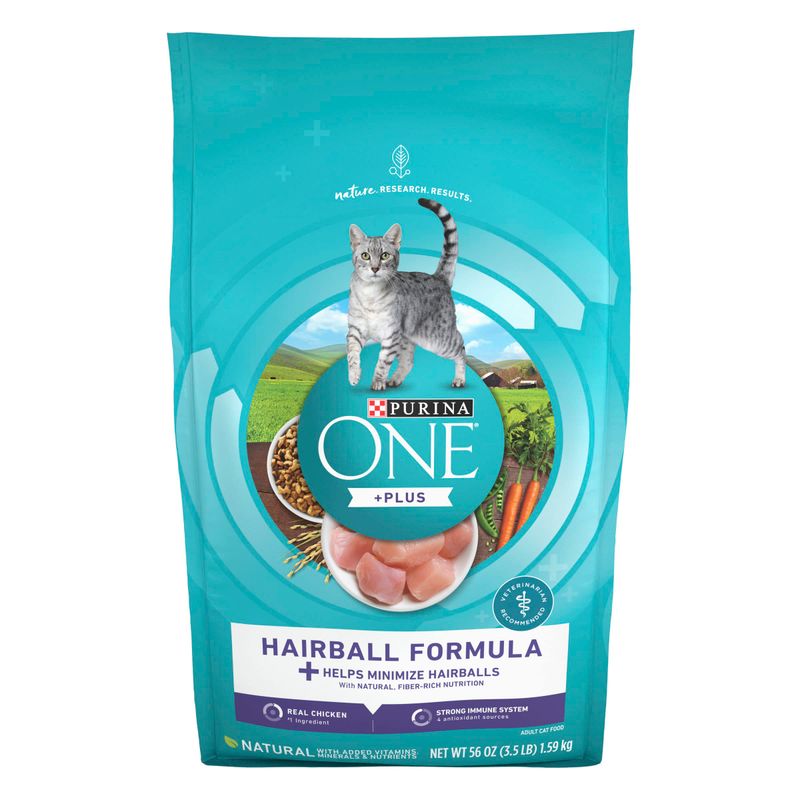 Purina ONE Hairball Formula Adult Dry Cat Food