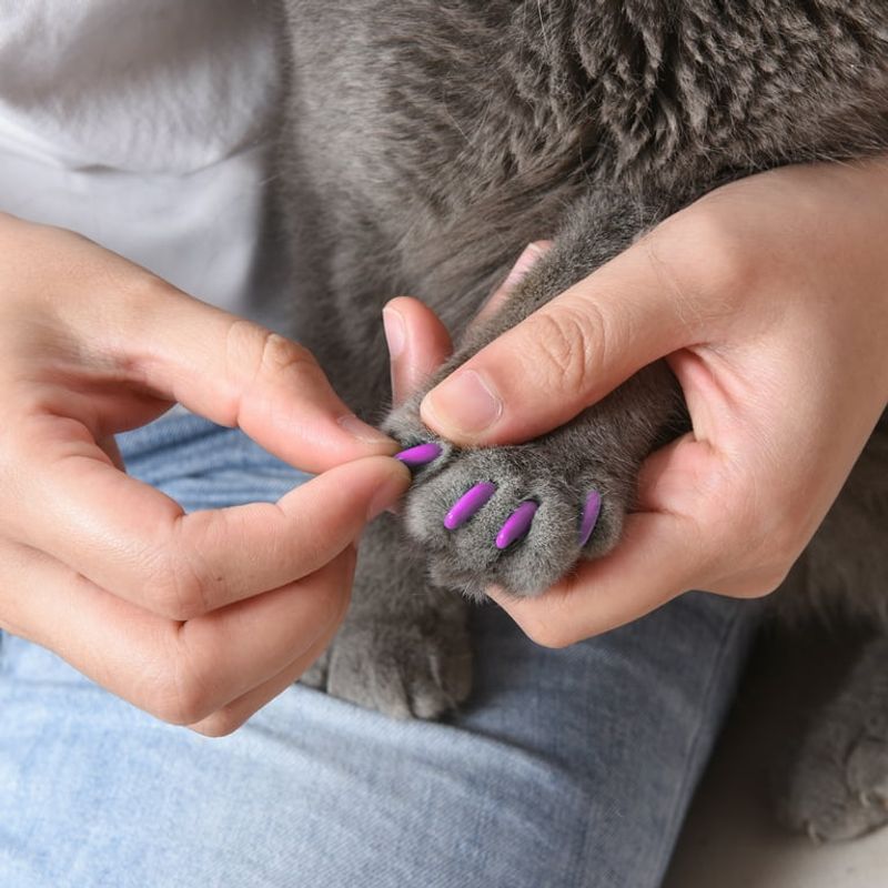 Myth: Only aggressive or “bad” cats need nail caps.