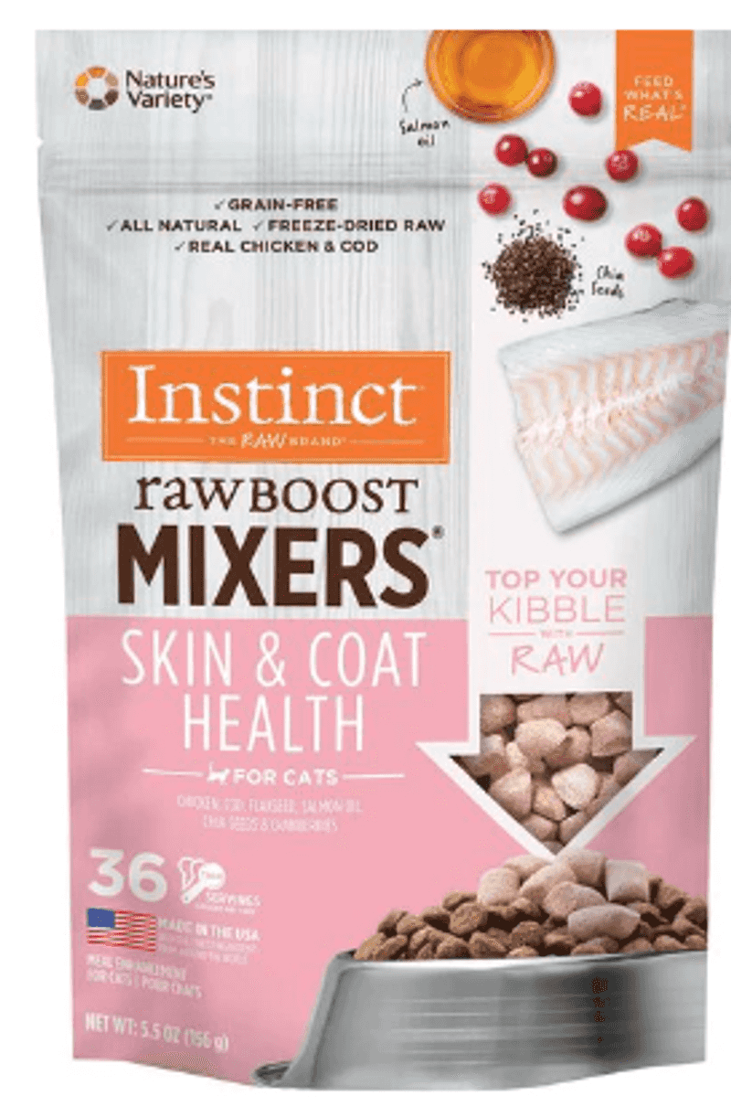 Instinct Raw Boost Mixers Freeze-Dried Raw Cat Food Topper