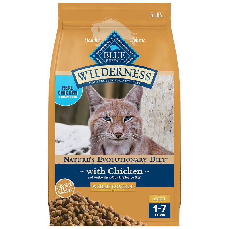 Blue Buffalo Wilderness High Protein Grain-Free Dry Cat Food