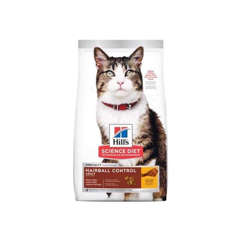 Hill's Science Diet Adult Hairball Control Dry Cat Food