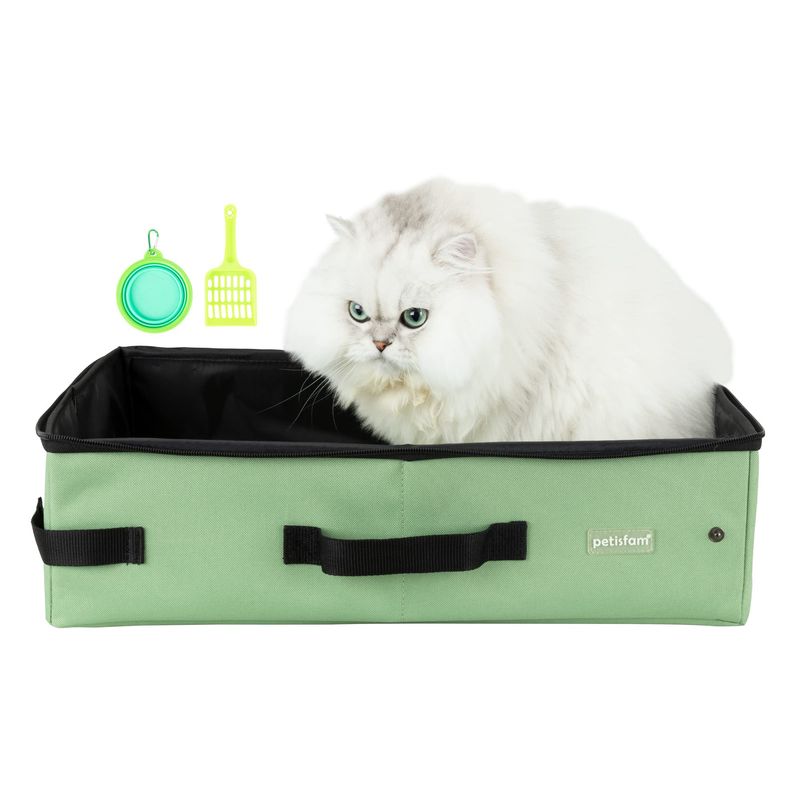 Petisfam Portable Cat Travel Litter Box
