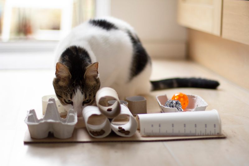 Use a Puzzle Feeder