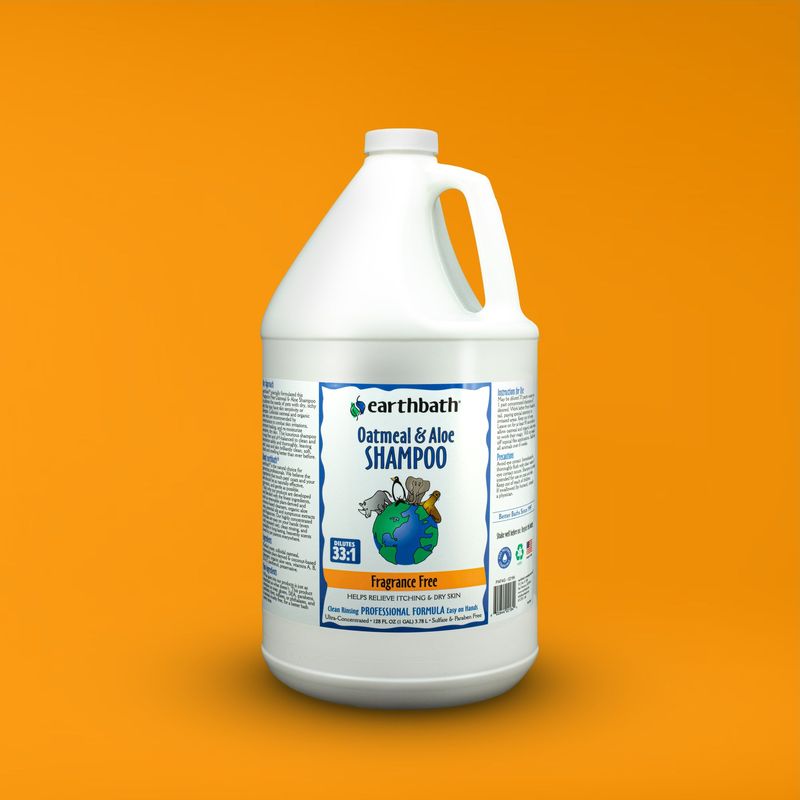 Earthbath Oatmeal & Aloe Pet Shampoo (Fragrance-Free)