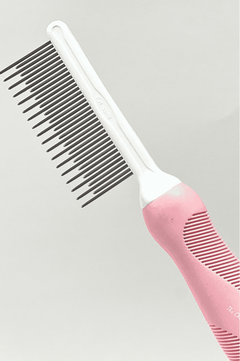 Use a Detangling Comb or Mat Splitter
