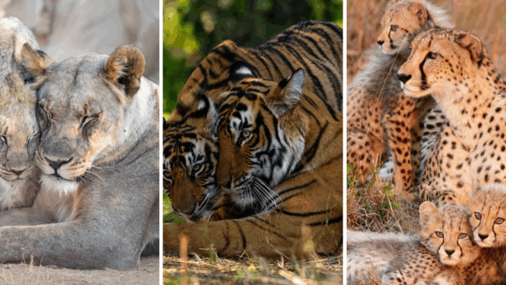 8 Big Cat Moms Whose Fierce Love for Their Cubs Will Melt Your Heart