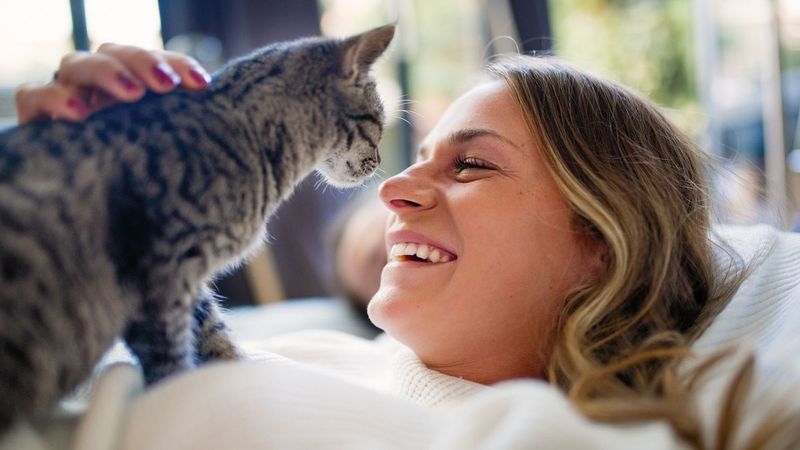 Acknowledge with Voice or Eye Contact