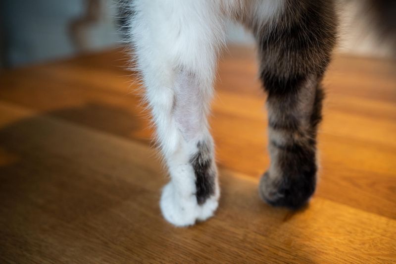 Bald Patches or Hair Loss Around Paws