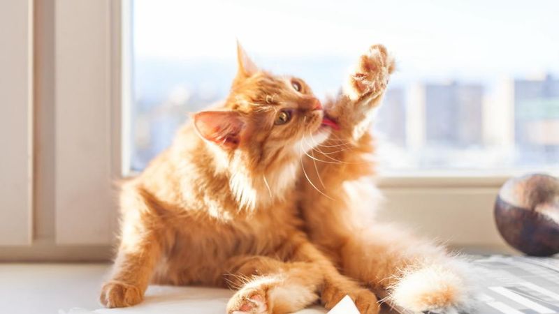 Constant Grooming or Over-Grooming at Night
