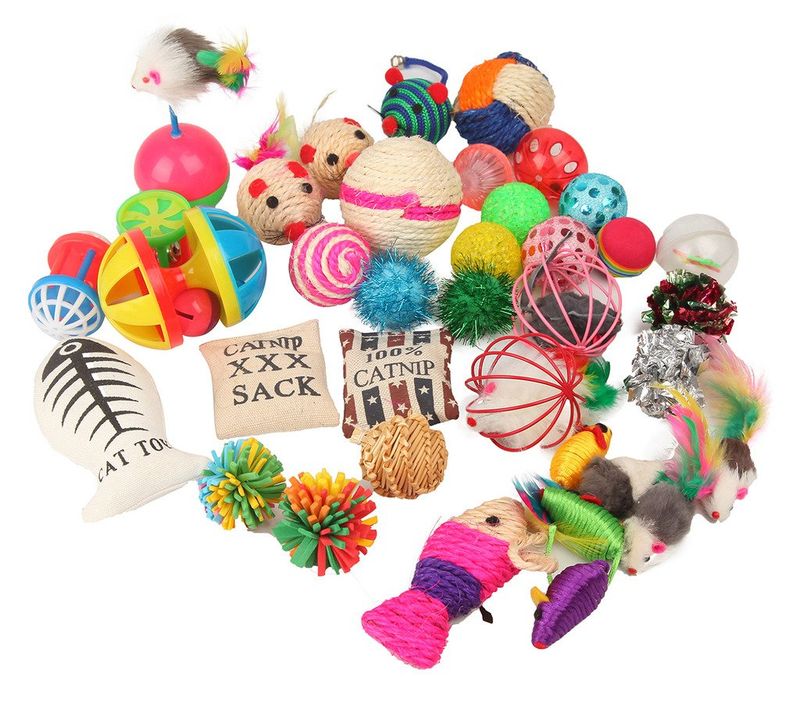 Fashion's Talk Cat Toys Variety Pack (20 Pieces)