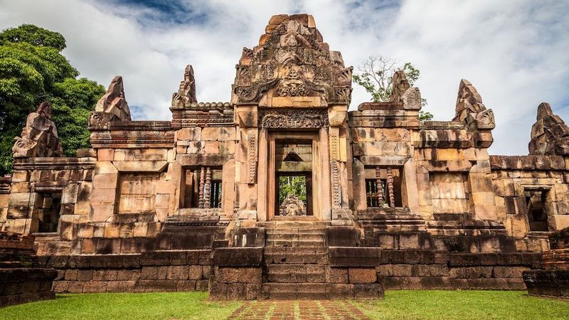 Khmer Temple Cat