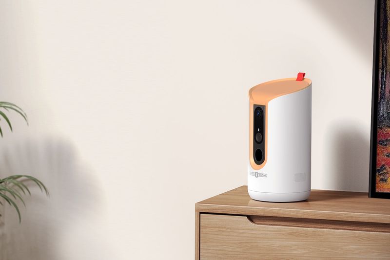 Pet Monitoring Camera with Treat Dispenser