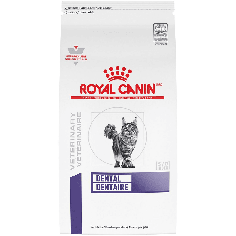Royal Canin Dental Dry Cat Food (used as treats)