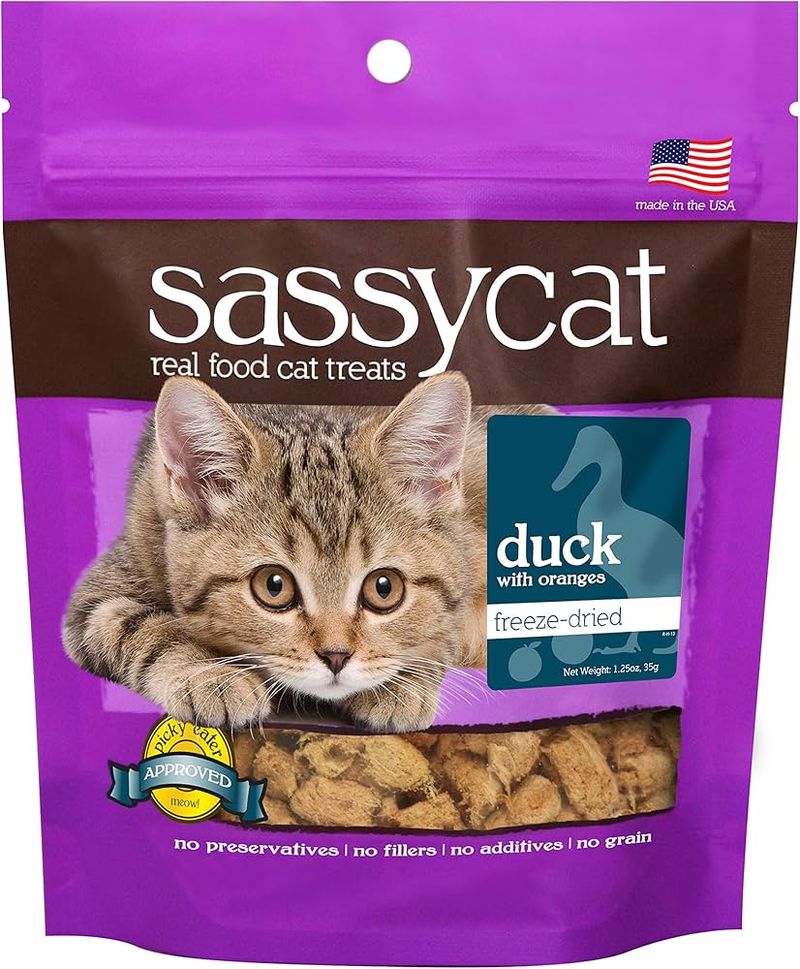 Treats with Artificial Colors and Preservatives