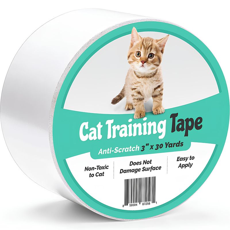 Use Double-Sided Tape or Cat Deterrent Mats
