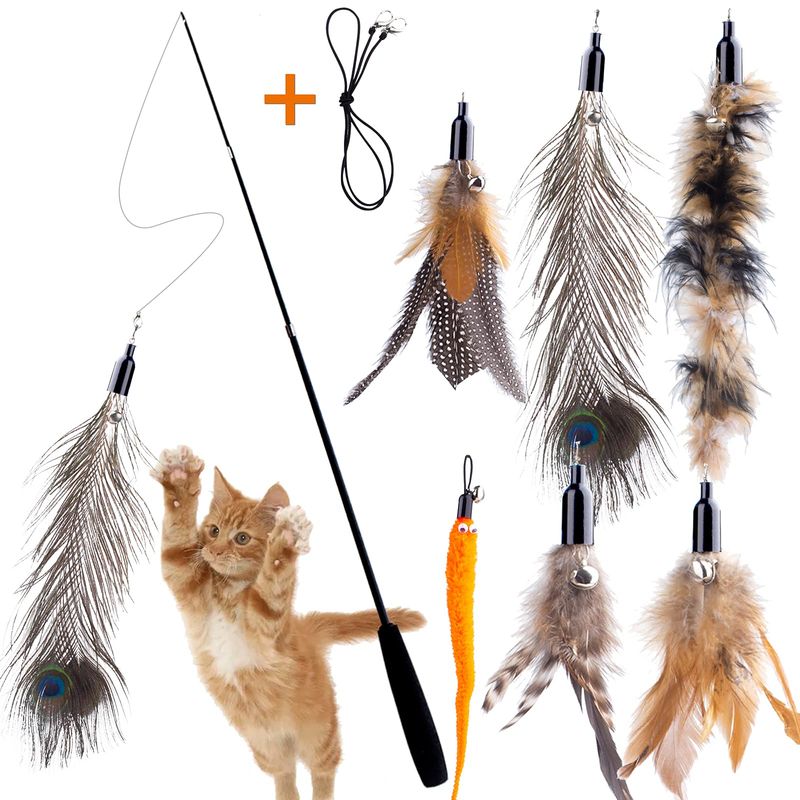 Cat Interactive Wand Toy