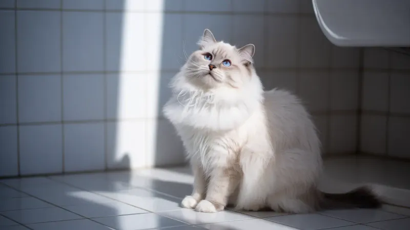 Following You Into The Bathroom