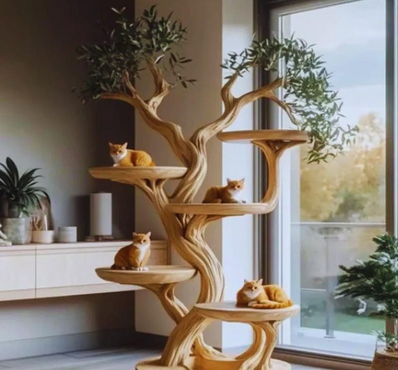 Natural Fiber Cat Tree