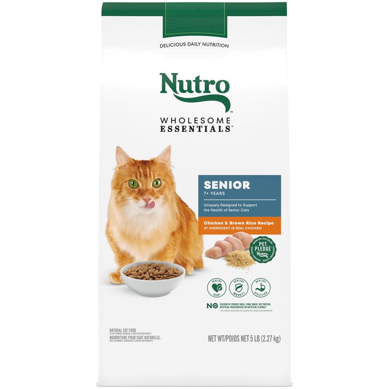 Nutro Wholesome Essentials Indoor Senior Cat Dry Food