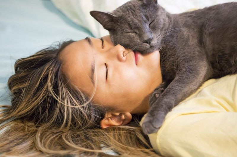 Pawing At Your Face While You Sleep