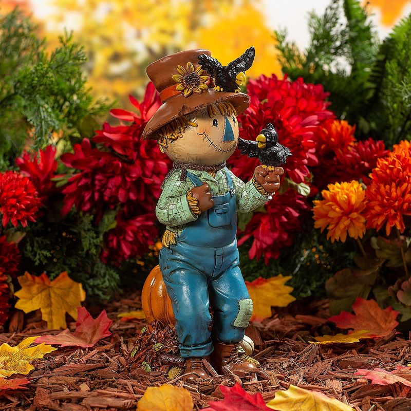 Set Up a Scarecrow or Garden Statue