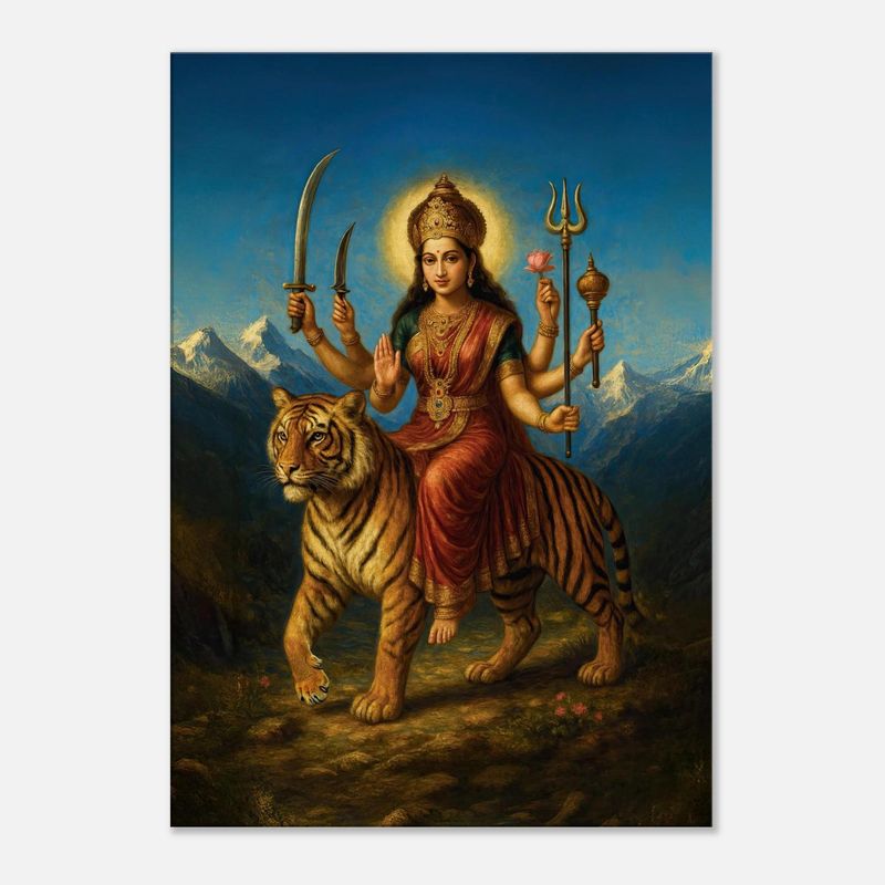 Hinduism: The Divine Lion and Tiger