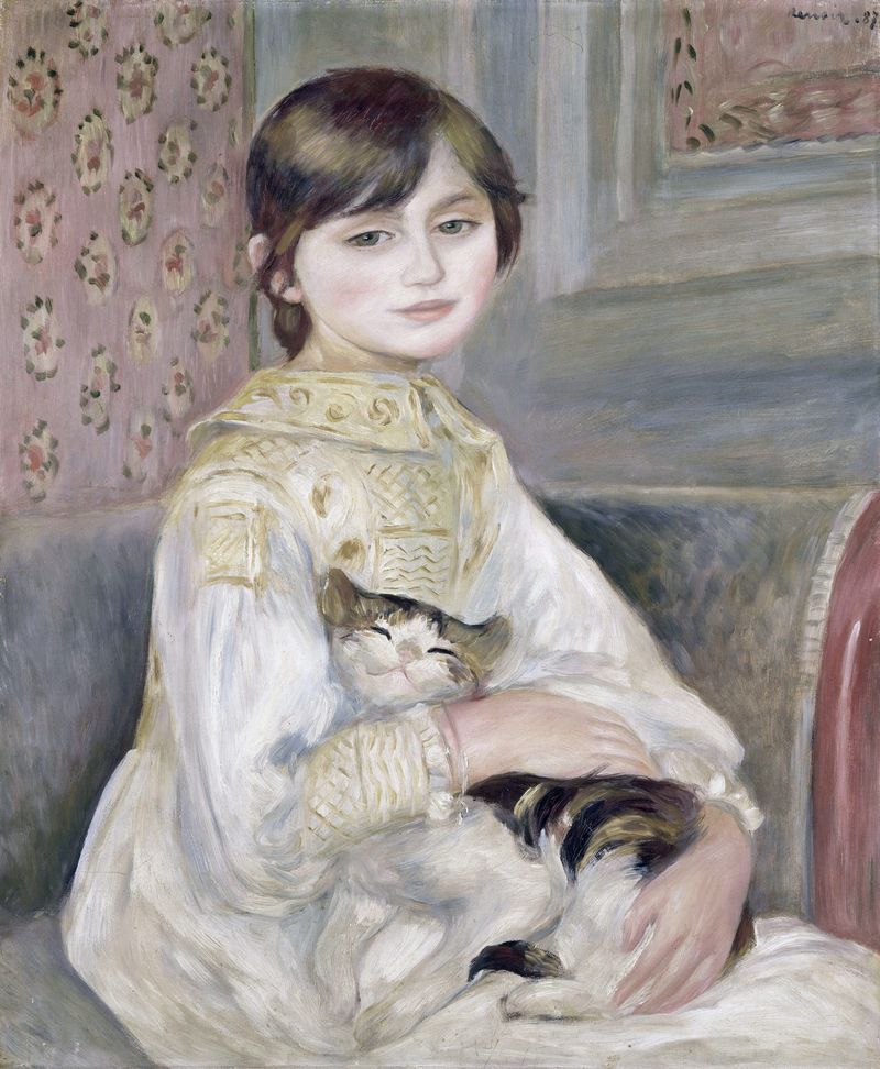 Impressionist Painters' Feline Companions