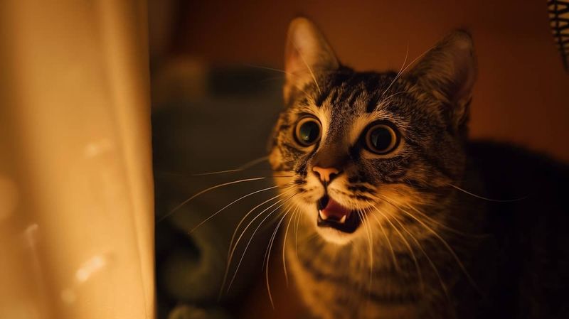 Meowing at Night