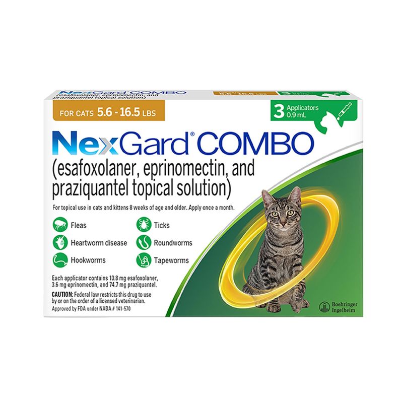 NexGard Combo (esafoxolaner, eprinomectin, praziquantel)