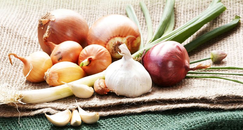 Onions and Garlic