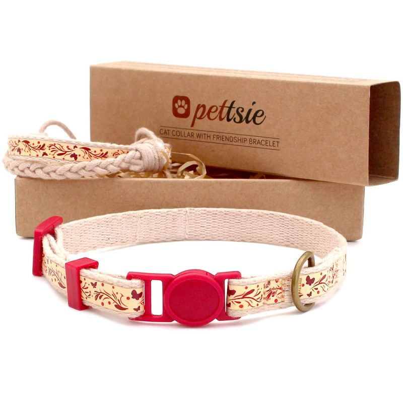 Pettsie Matching Cat Collar and Friendship Bracelet